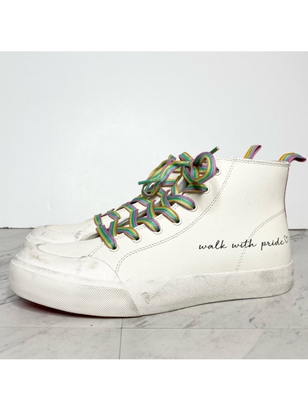 Dolce Vita Brycen Trevor Project High Top Sneaker 9